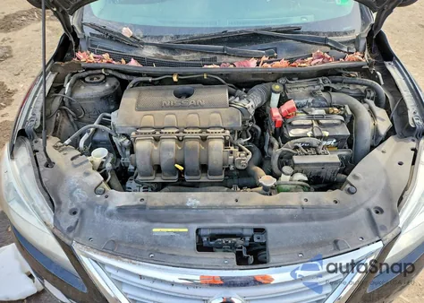 2015 Nissan Sentra S из США, поврежденный, VIN 3N1AB7AP0FL695033